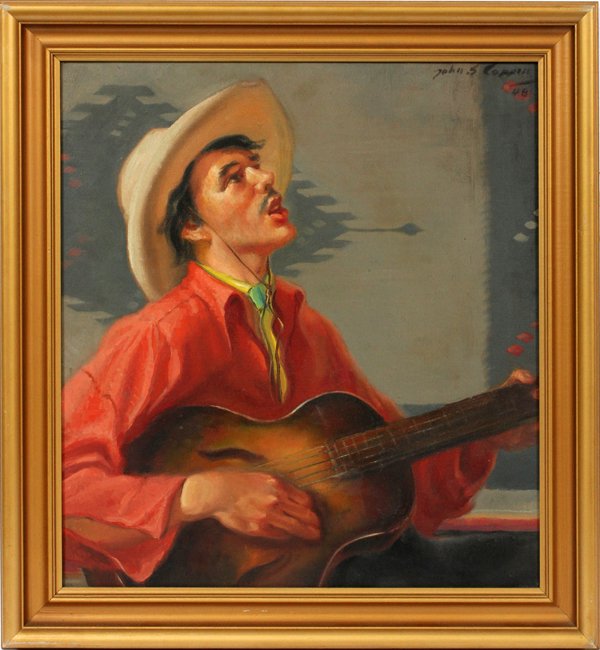 JOHN S. COPPIN OIL ON CANVAS 1948 (1 of 3)