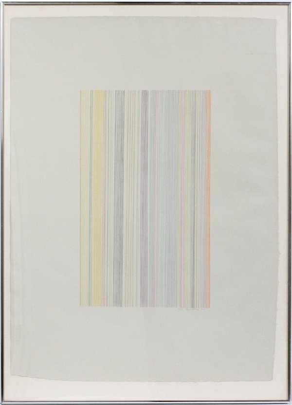 GENE DAVIS COLOR LITHOGRAPH 1973 (1 of 4)