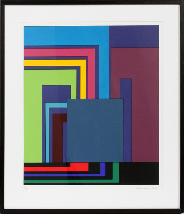 CONTEMPORARY COLOR SCREENPRINT 2002 IMAGE: (1 of 2)