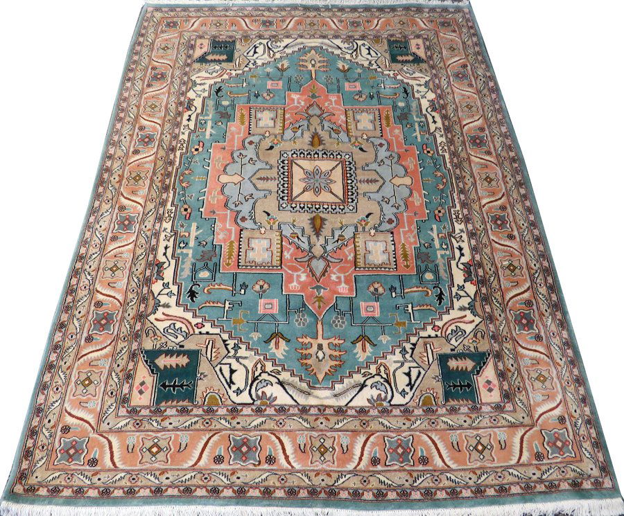 PERSIAN TABRIZ WOOL CARPET (1 of 3)