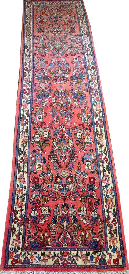 PERSIAN SAROUK WOOL CARPET ANTIQUE (1 of 3)