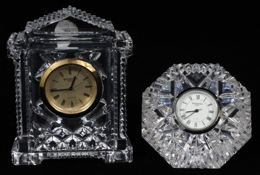 WATERFORD CRYSTAL CLOCKS TWO (1 of 1)