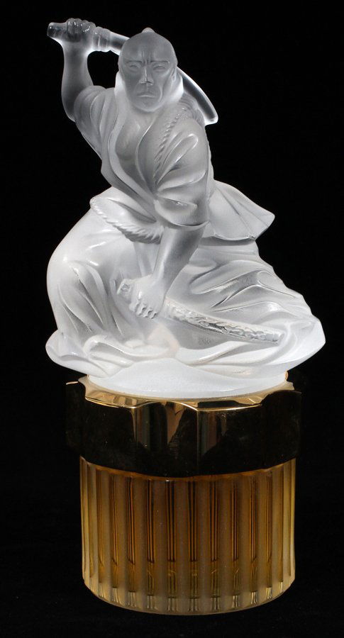 LALIQUE CRYSTAL FLACON PERFUME (1 of 2)