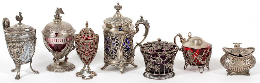 STERLING SILVER MUSTARD POTS 7 (1 of 3)