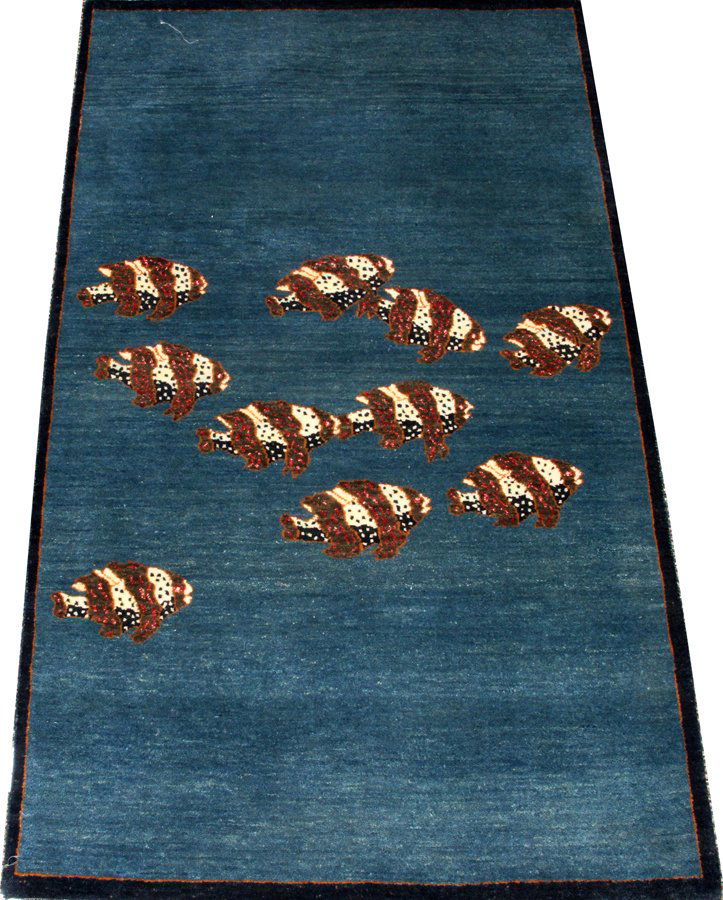 OLD WORLD CLASSICS INDIAN HAND WOVEN WOOL RUG (1 of 2)