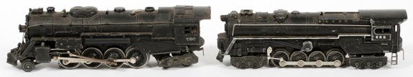 LIONEL O27 GA. #682 AND #726 STEAM LOCOMOTIVES (1 of 3)