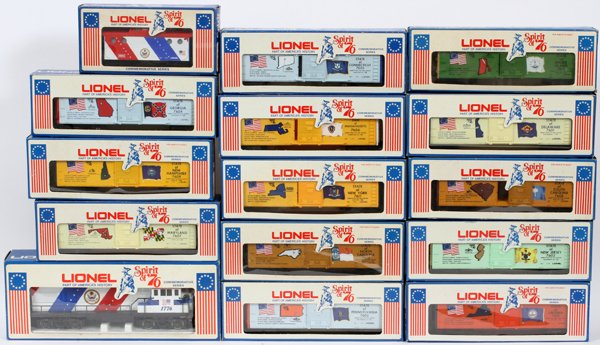 LIONEL O27 GAUGE 'SPIRIT OF '76' TRAIN SET (1 of 2)