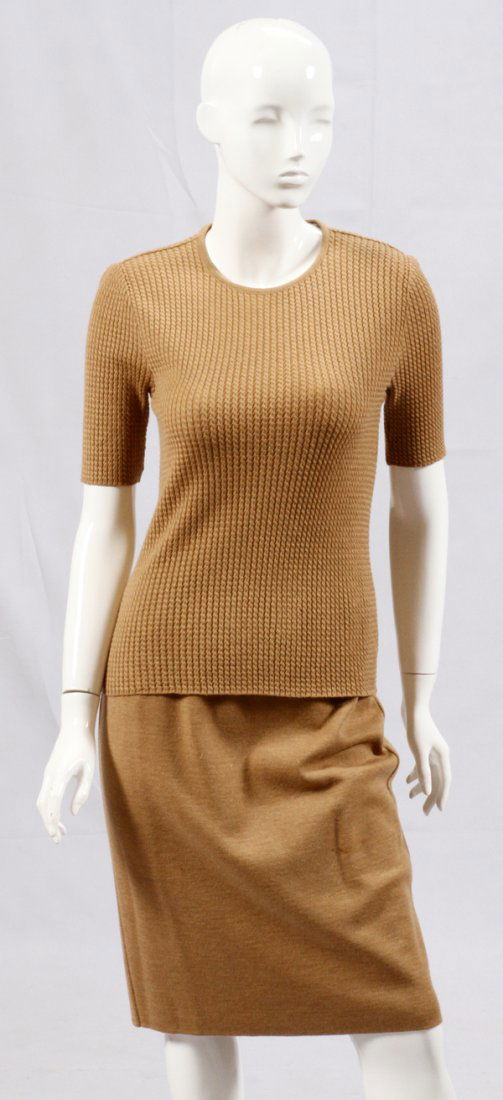 STIZZOLI WOOL SKIRT PANTS AND SWEATER ENSEMBLE (1 of 2)