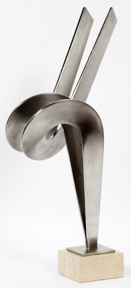 CHARLES HUNTINGTON STEEL SCULPTURE 1980 (1 of 3)