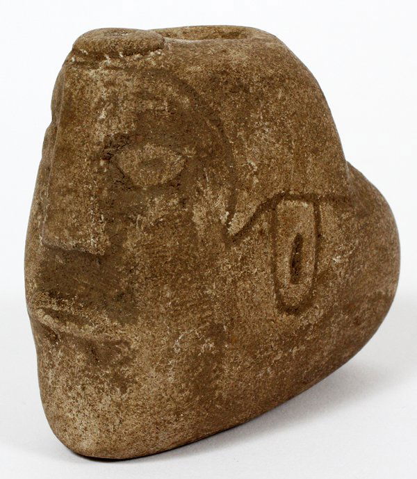 MISSISSIPPIAN CULTURE SANDSTONE PIPE (1 of 2)