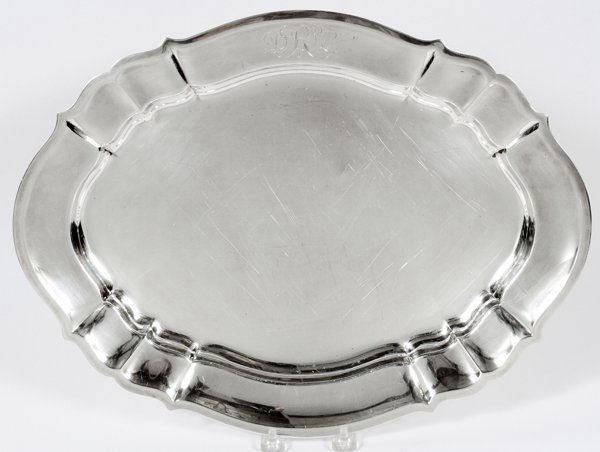 GORHAM STERLING TRAY (1 of 2)