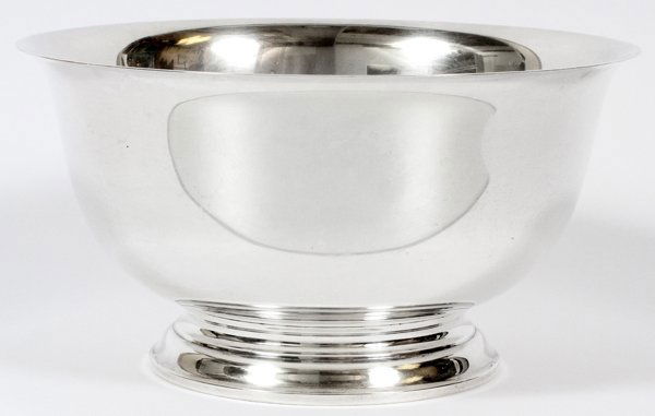 GORHAM REVERE REPRODUCTION STERLING SILVER BOWL (1 of 2)