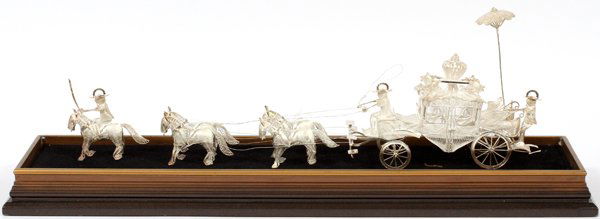 STERLING SILVER CARRIAGE (1 of 3)