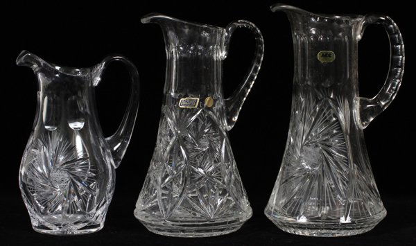 CRYSTAL WATER PITCHERS 3 (1 of 2)