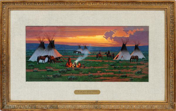 THOMAS W. LORIMER OIL ON CANVAS (1 of 5)