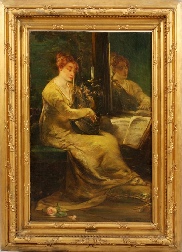 WALTER SHIRLAW OIL ON CANVAS (1 of 4)