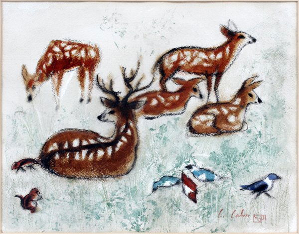 CHARLES CULVER WATERCOLOR 1963 (1 of 3)