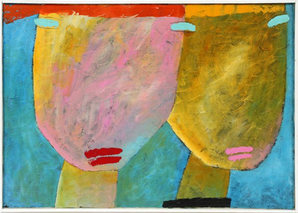 VALERY KONEVIN OIL ON CANVAS 1992 (1 of 4)