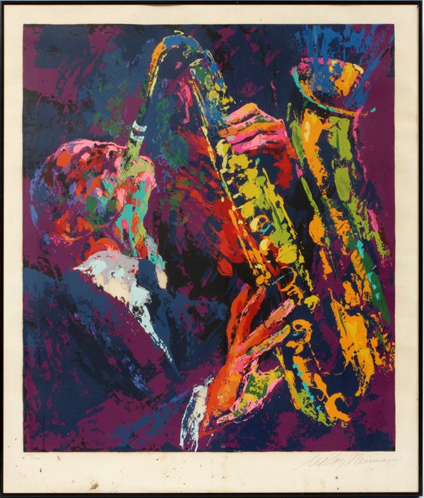 LEROY NEIMAN SILKSCREEN ON PAPER #130/300 (1 of 4)