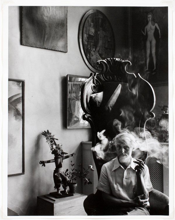ARNOLD NEWMAN GELATIN SILVER PRINT MAX ERNST NYC (1 of 8)