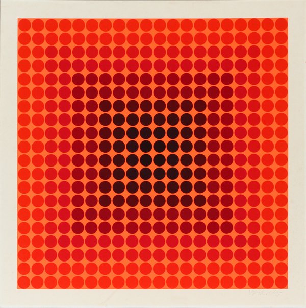 VICTOR VASARELY SERIGRAPH (1 of 3)