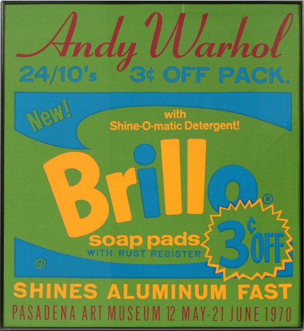 ANDY WARHOL SILKSCREEN POSTER (1 of 3)