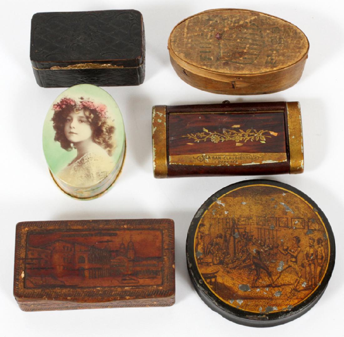 GROUP OF POCKET AND DRESSER ACCESSORIES 6 ITEMS (1 of 3)