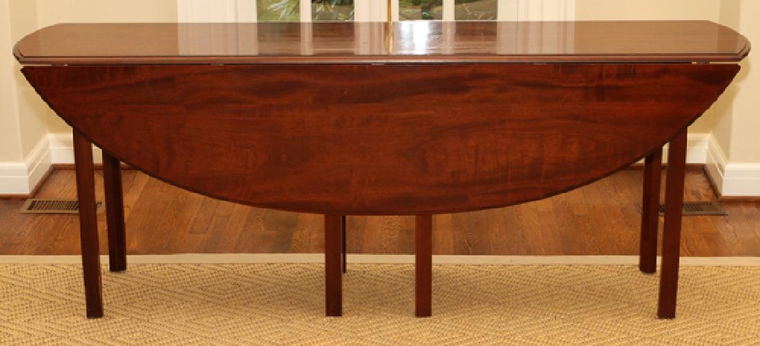 MAHOGANY GATE LEG DINING TABLE 20TH CENTURY (1 of 3)