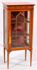 ENGLISH SATINWOOD DISPLAY CABINET 19TH.C.