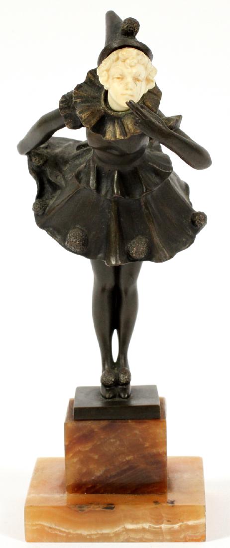AUSTRIAN ART DECO BRONZE FIGURE (1 of 5)