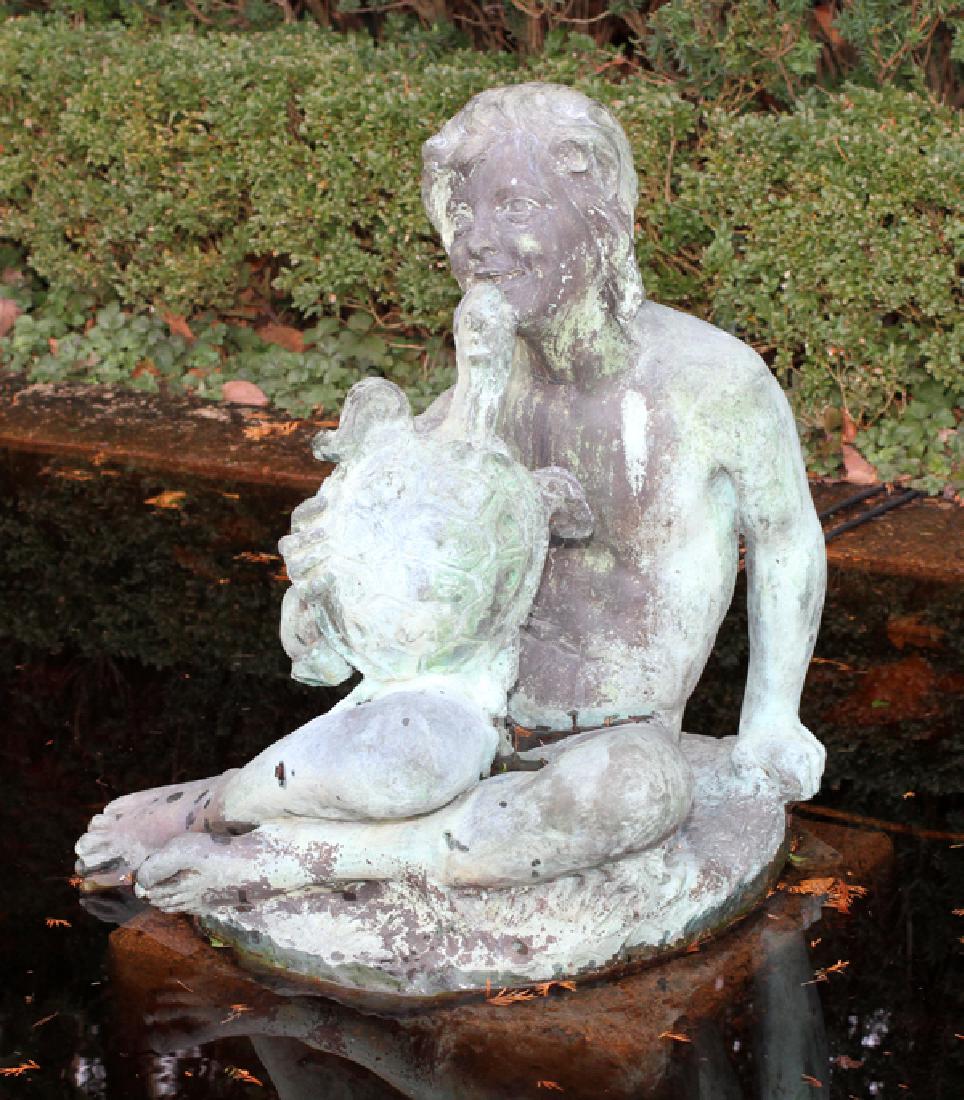 HENRI CRENIER BRONZE SCULPTURE FOUNTAIN (1 of 7)