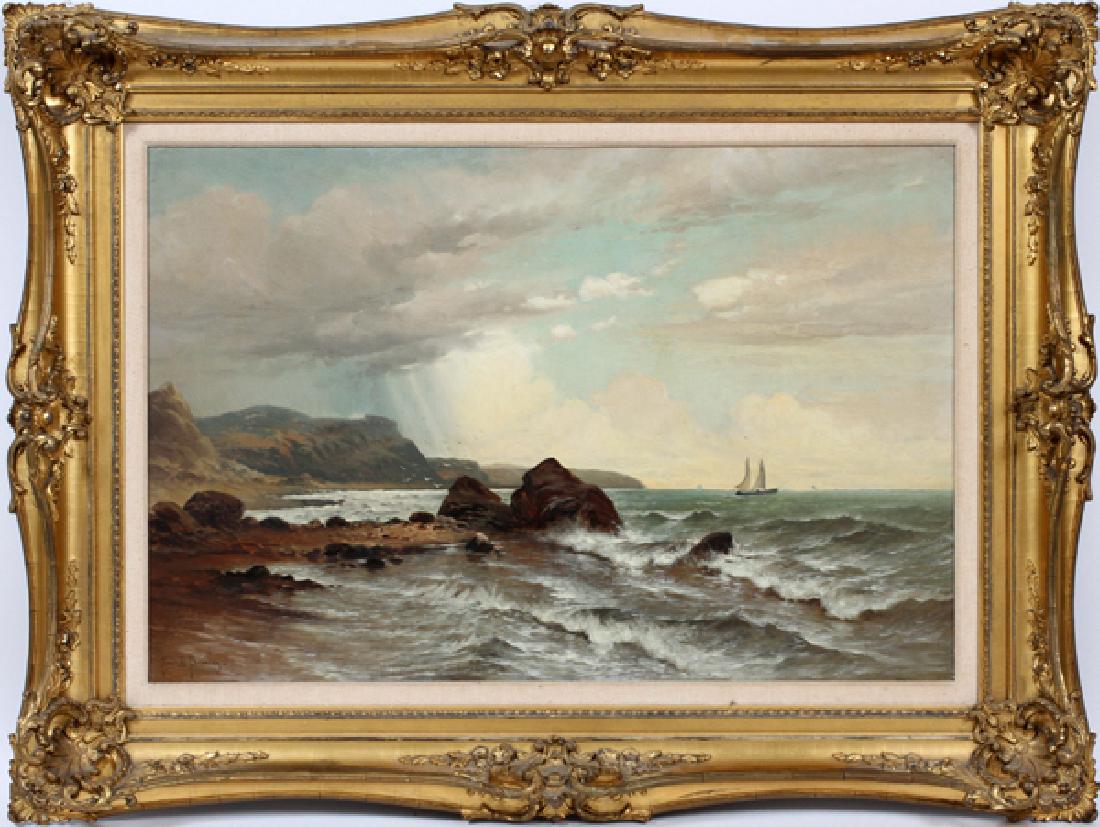 FRANK E. BROMLEY OIL ON BOARD (1 of 4)