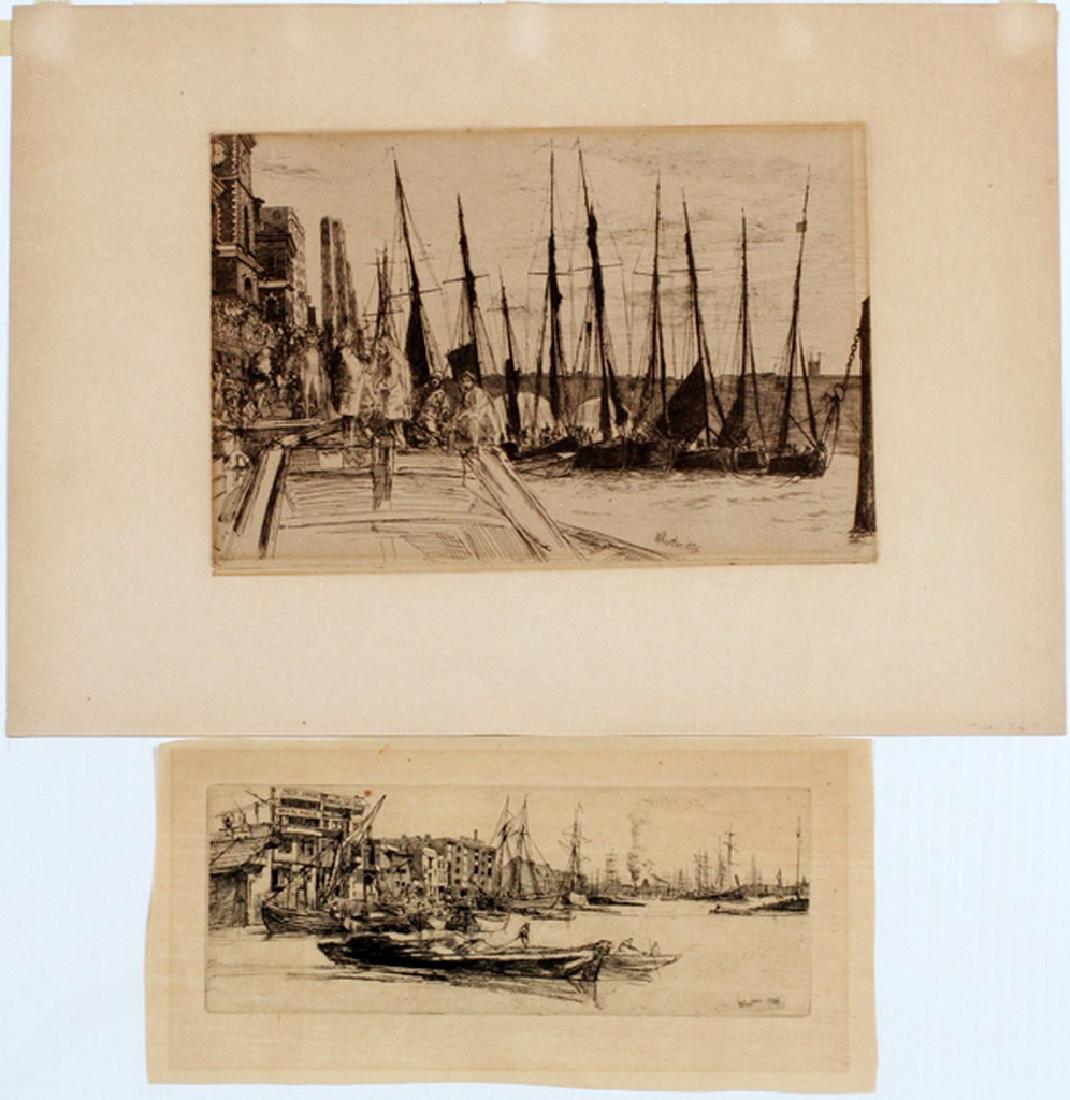 JAMES ABBOTT MCNEILL WHISTLER POSTHUMOUS ETCHINGS (1 of 3)