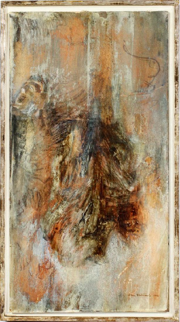 GLEN MICHAELS OIL ON BOARD 1982 (1 of 3)