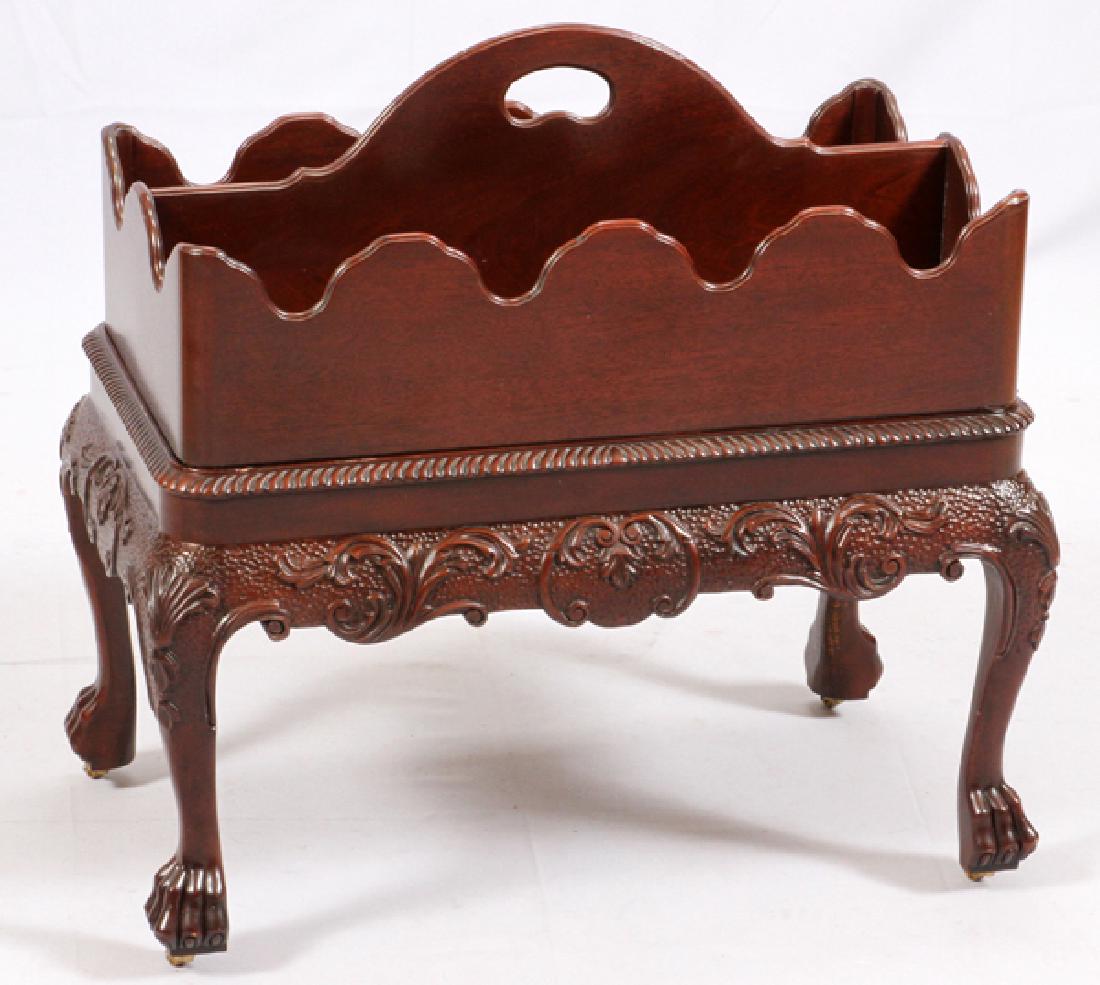 BAKER FURNITURE CO. BOOK TROUGH ON STAND (1 of 3)