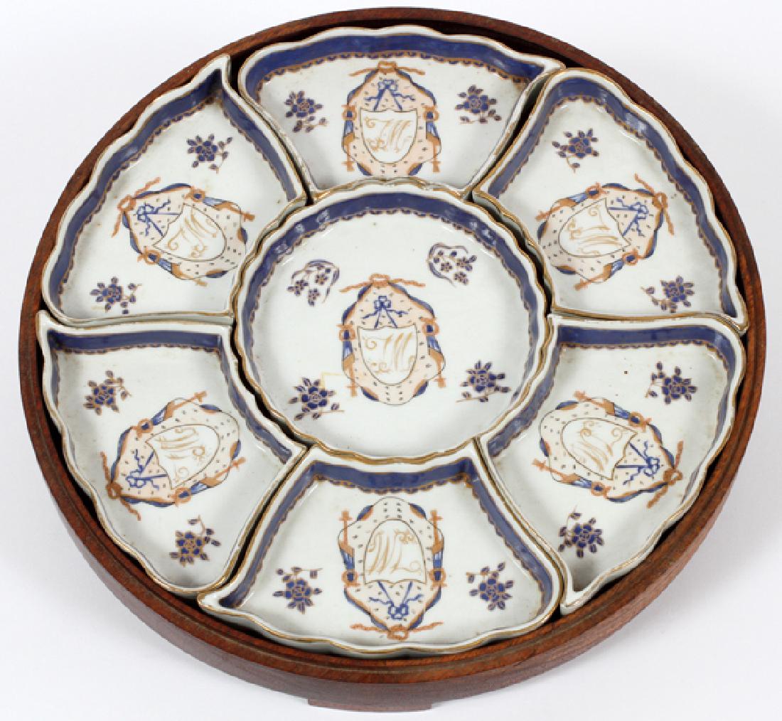 HAND-PAINTED PORCELAIN SWEETMEAT TRAYS (1 of 2)