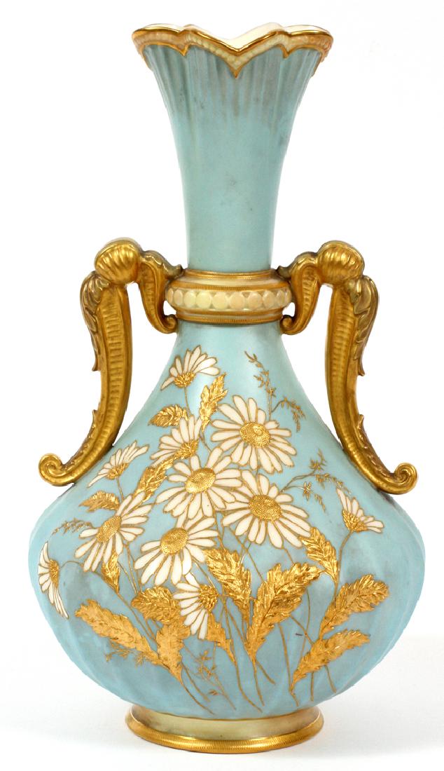 ROYAL WORCESTER PORCELAIN VASE (1 of 3)
