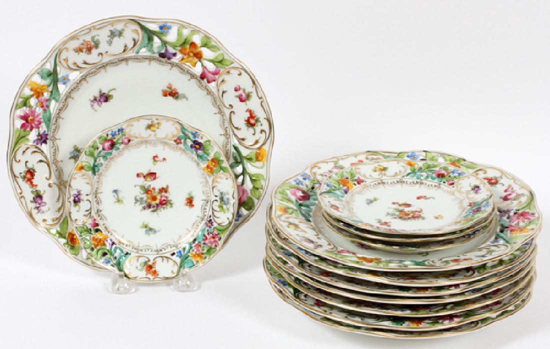 CZECHO-SLOVAKIAN PORCELAIN PLATES 12 (1 of 2)