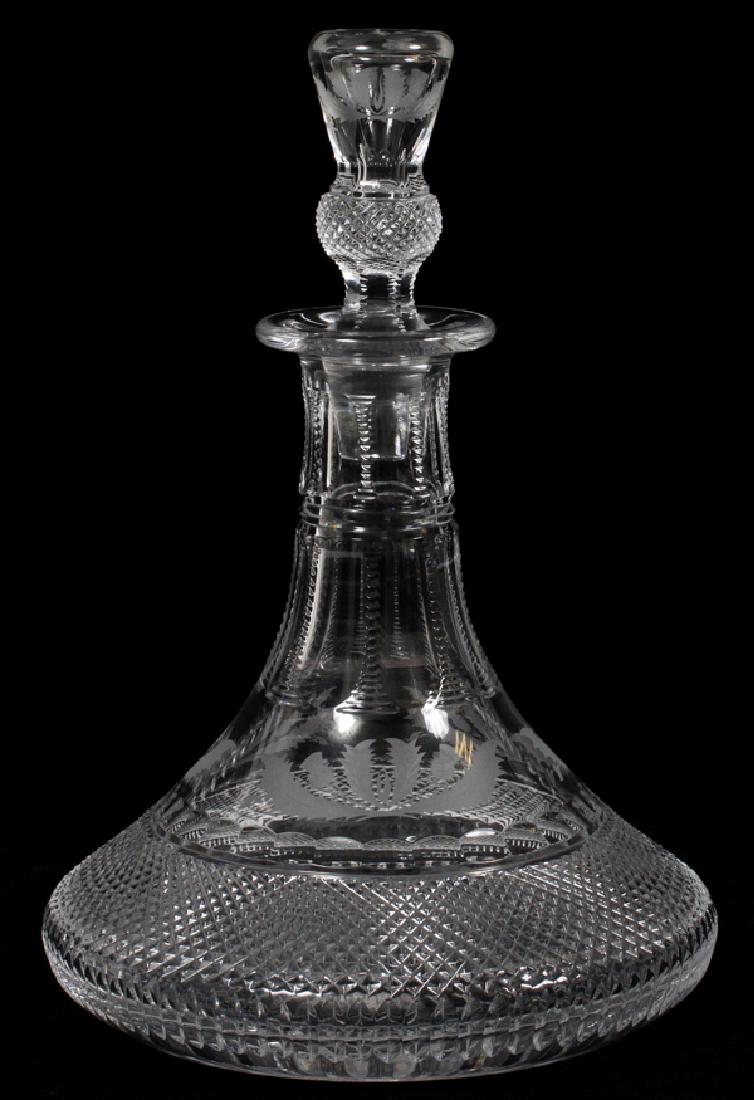 SCOTTISH CRYSTAL DECANTER (1 of 2)
