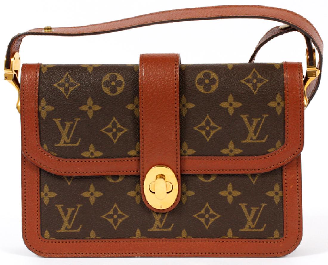 LOUIS VUITTON STYLE MONOGRAM CANVAS BAG (1 of 2)