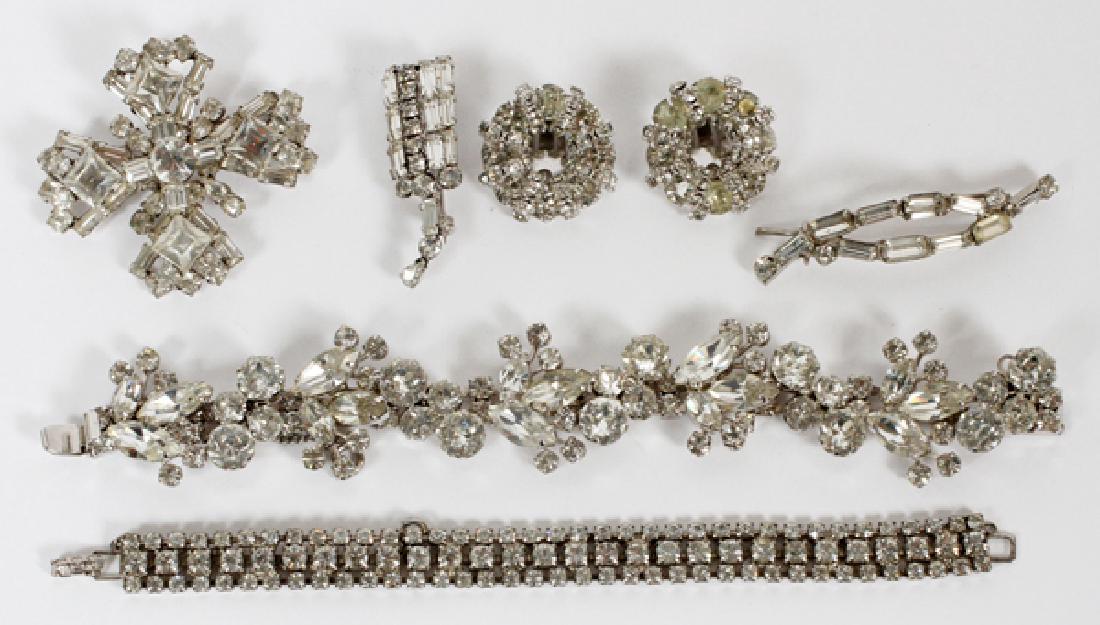 WEISS BRACELET & EARRINGS PLUS OTHER (1 of 1)