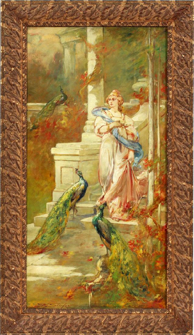 WALTER SHIRLAW OIL ON CANVAS (1 of 5)