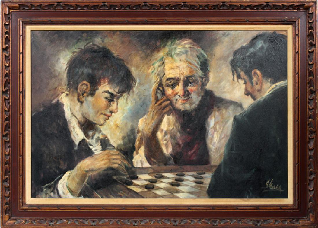 AMERICO MAKK HUNGARY-BRAZIL OIL ON CANVAS (1 of 3)