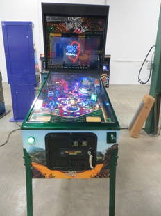 WIZARD OF OZ LE PINBALL PROTOTYPE *NO RESERVE*: Used item. Powers up unless otherwise noted: Prototype Wizard of Oz LE (Limited Edition) machine. This pinball machines was one of the very first machines built and used to show off to