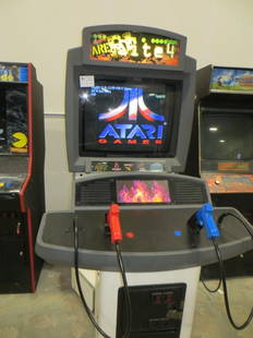 AREA 51 - PEDESTAL SHOOTING GAME: Used item. Powers up unless otherwise noted: