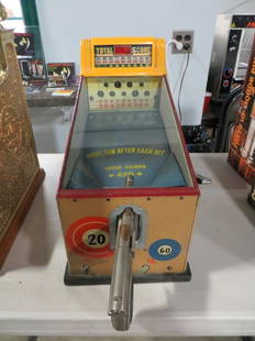 1943 SKILL GUN: Used item. Powers up unless otherwise noted: Table top penny per play skill gun arcade game.