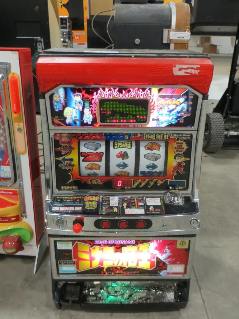 KING of MINAMI JAPANESE SLOT MACHINE: Used item. Powers up unless otherwise noted: