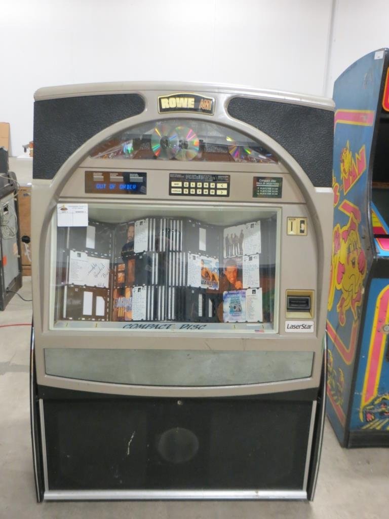 ROWE AMi CD100 JUKE BOX: Used item. Powers up unless otherwise noted: Does not work.