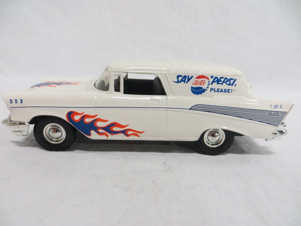 RARE PEPSI COLLECTIBLE CAR PIGGY BANK: Condition: Good. Pepsi Collectible Car Piggy Bank.
