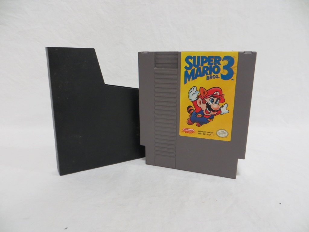 NES SUPER MARIO BROS. 3 GAME CARTRIDGE: Condition: Used. NES Super Mario Bros. 3 game cartridge.